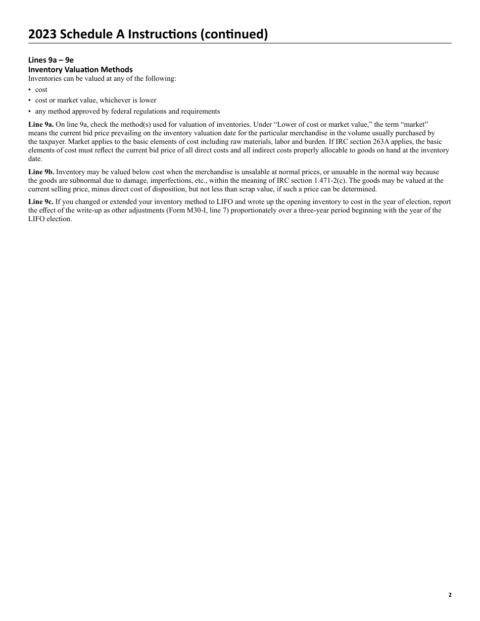 Schedule A Cost of Pellets Produced - Minnesota, Page 3