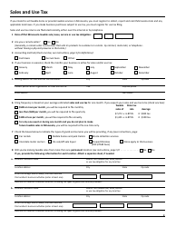 Form ABR Application for Business Registration - Minnesota, Page 3