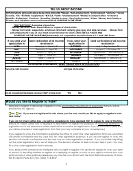 Form EA-297 Application for Energy Assistance - South Dakota, Page 5