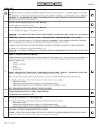 Forme IMM0116 Liste De Controle DES Documents Programme Pilote Sur L&#039;agroalimentaire - Canada (French), Page 2