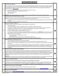 Forme IMM0116 Liste De Controle DES Documents Programme Pilote Sur L&#039;agroalimentaire - Canada (French), Page 5