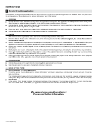 Form SJ-721A Application for Revocation of Judgment and Stay of Execution - Quebec, Canada, Page 3