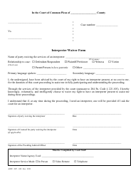 Form AOPC/ICP-029 - Fill Out, Sign Online and Download Fillable PDF ...