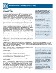 Aqueous Film-Forming Foam (Afff) - Itrc