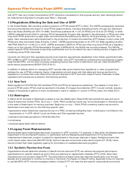 Aqueous Film-Forming Foam (Afff) - Itrc, Page 5