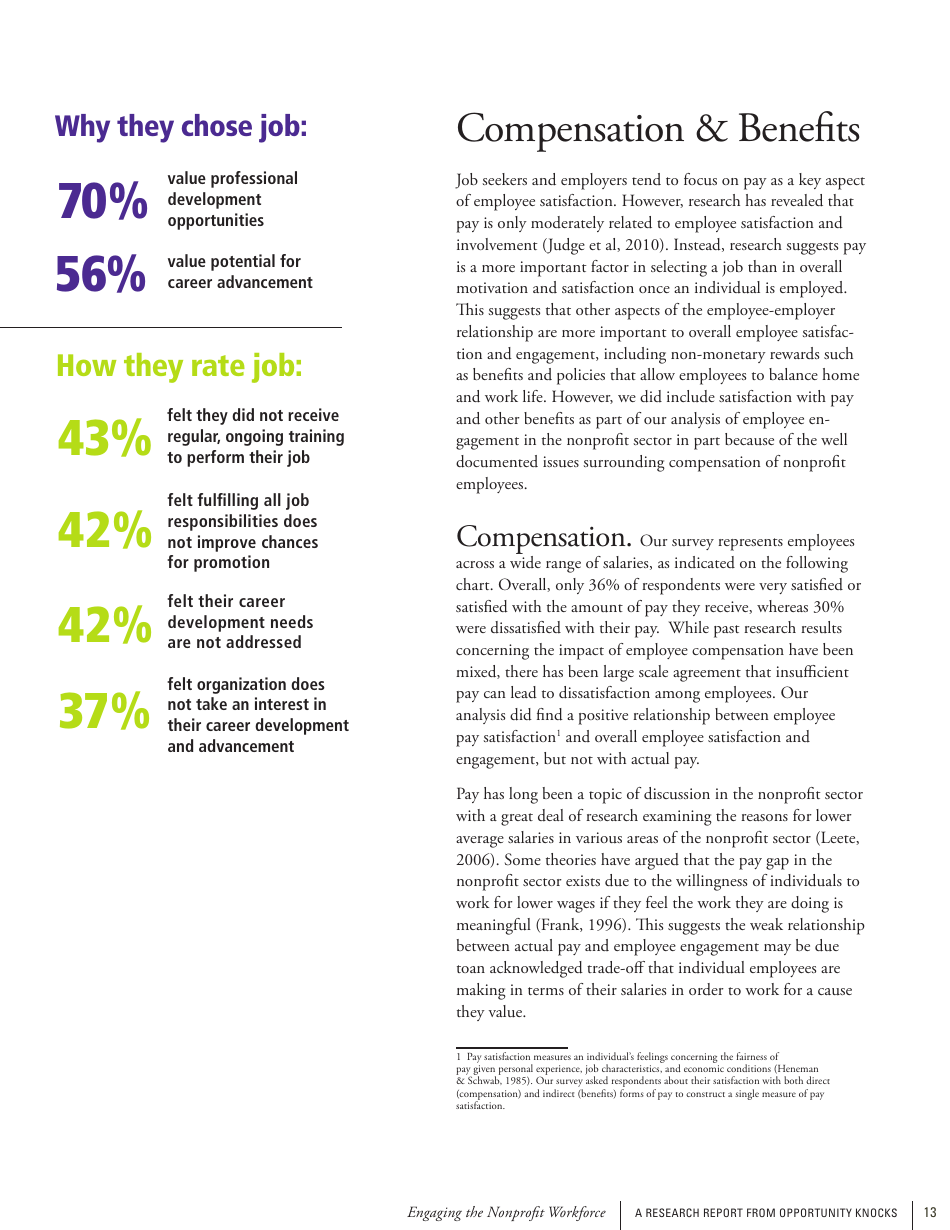 Engaging the Nonprofit Workforce: Mission, Management and Emotion, Page 13