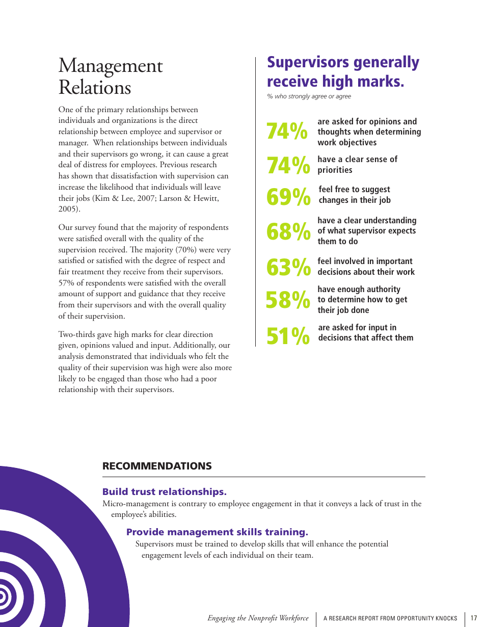 Engaging the Nonprofit Workforce: Mission, Management and Emotion, Page 17