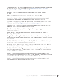 Engaging the Nonprofit Workforce: Mission, Management and Emotion, Page 33