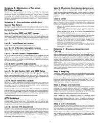 Instructions for Form 27 Rita Net Profit Tax Return - Ohio, Page 2