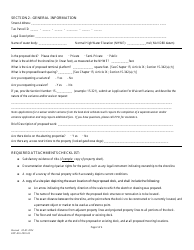 Form EPC-016-2018-03 Application to Construct a Dock - Orange County, Florida, Page 2