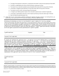 Form EPC-016-2018-03 Application to Construct a Dock - Orange County, Florida, Page 3