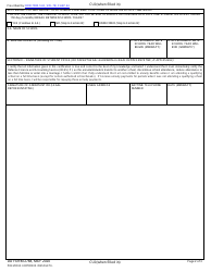 DD Form 2788 Child Annuitant&#039;s School Certification, Page 2