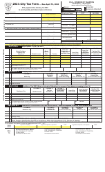 Individual Municipal Income Tax Forms - City of Cleveland, Ohio, Page 3