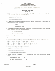 Application for Approval to Form a Credit Union - Nevada, Page 11