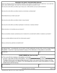 Form TC0057 Petition to Seal Criminal Records for Nolle Prosequi or Dismissal - Massachusetts, Page 2