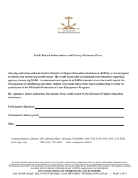 Rhode Island Health Professionals Loan Repayment Program Application - Rhode Island, Page 2