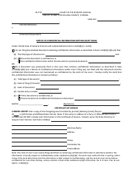 Volusia County, Florida Notice of Confidential Information Within Court ...