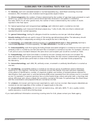 Form CMS-116 Clinical Laboratory Improvement Amendments (Clia) Application for Certification, Page 10