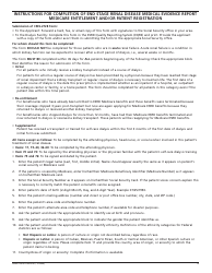 Form CMS-2728-U3 End Stage Renal Disease Medical Evidence Report - Medicare Entitlement and/or Patient Registration, Page 8