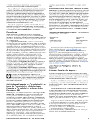 Instrucciones para IRS Formulario 941 (SP) Declaracion Del Impuesto Federal Trimestral Del Empleador (Spanish), Page 5