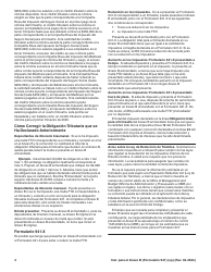 Instrucciones para IRS Formulario 941 (SP) Anexo B Registro De La Obligacion Tributaria Para Los Depositantes De Itinerario Bisemanal (Spanish), Page 4