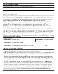Form CMS-588 Electronic Funds Transfer (Eft) Authorization Agreement, Page 4