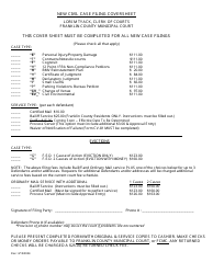 Franklin County, Ohio New Civil Case Filing Coversheet - Fill Out, Sign ...