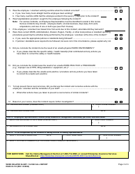 DSHS Form 03-133 Work Related Injury/Close Call Report - Washington, Page 3