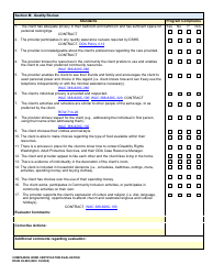 DSHS Form 09-995 Companion Home Certification Evaluation - Washington, Page 20