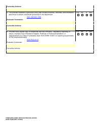 DSHS Form 09-995 Companion Home Certification Evaluation - Washington, Page 4