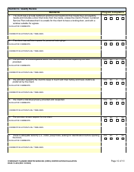 DSHS Form 10-639 Overnight Planned Respite Services (Oprs) Certification Evaluation - Washington, Page 12