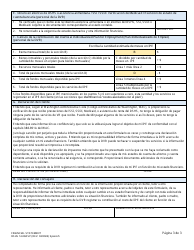 DSHS Form 14-068 Estado Contable - Washington, Page 3