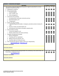 DSHS Form 15-388 Alternative Living Certification Evaluation - Washington, Page 5