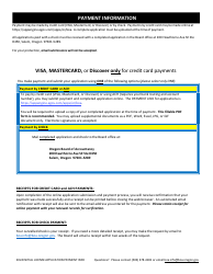 CPA/Pa Initial License Application - Oregon, Page 6