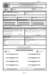 Document preview: Annex A Application Form - Accreditation of Individual CPA / Firm / Partnership of Cpas in the Practice of Public Accountancy - Philippines