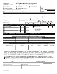 Document preview: Group Enrollment or Change Form - Usable Life