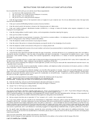 Form LWC-ES1 Employer Application for La Unemployment Account - Louisiana, Page 2