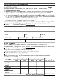 Form CMS-855S Medicare Enrollment Application - Durable Medical Equipment, Prosthetics, Orthotics, and Supplies (Dmepos) Suppliers, Page 9