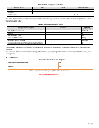 Used Oil Collection Center Registration Application - Utah, Page 7
