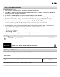 Form F-10126A Appoint, Change, or Remove an Authorized Representative: Person - Wisconsin, Page 4