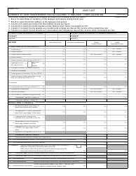 Document preview: Form F-1040 Schedule TC Part-Year Resident Tax Calculation - City of Flint, Michigan, 2023