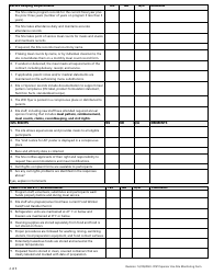 Washington Site Monitoring Form - Child Adult Care Food Program - Fill 