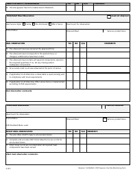 Site Monitoring Form - Child Adult Care Food Program - Washington, Page 3