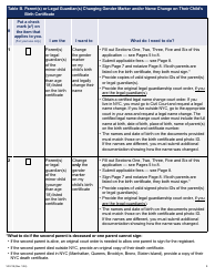 Form VR-218 Application for Gender Marker Change on a Nyc Birth Certificate - New York City, Page 4