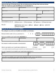 Form VR218 Application for Gender Marker Change on a Nyc Birth Certificate - New York City (Haitian Creole), Page 5