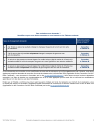 Form VR218 Application for Gender Marker Change on a Nyc Birth Certificate - New York City (French), Page 2