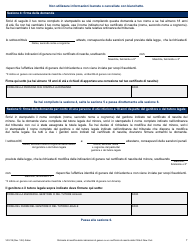 Form VR218 Application for Gender Marker Change on a Nyc Birth Certificate - New York City (Italian), Page 7