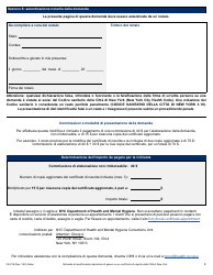 Form VR218 Application for Gender Marker Change on a Nyc Birth Certificate - New York City (Italian), Page 8