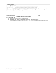 Mco Only Provider Change Form - Rhode Island, Page 2