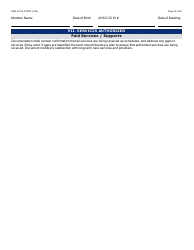 Form DDD-2121A Person-Centered Service Plan Supplement to the Individualized Family Service Plan - Arizona, Page 12